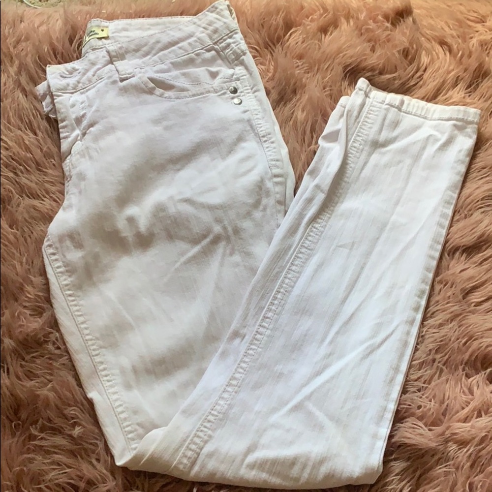White jeans